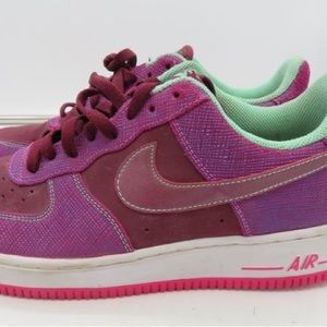 Nike Airforce 1 purple/magenta